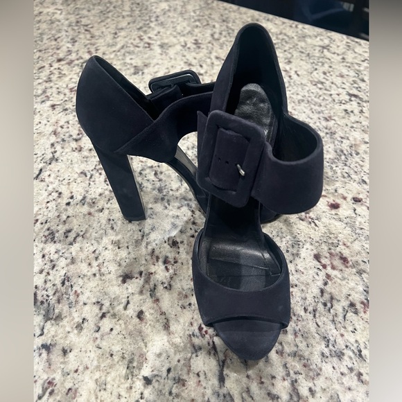 Pierre Hardy Navy Blue Heels - Picture 3 of 11